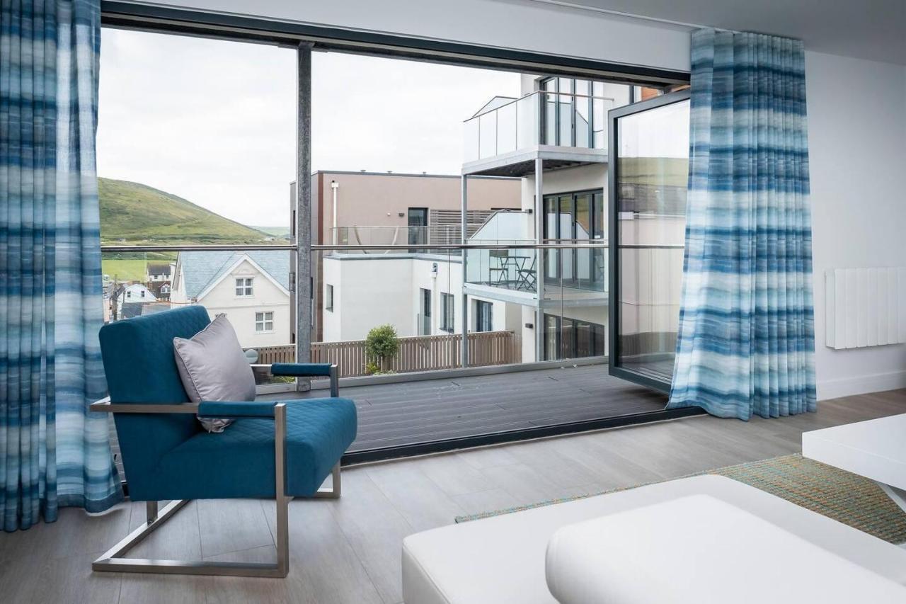 4Br-8Guests-Balcony-Beachview-Pool-Pets Woolacombe Εξωτερικό φωτογραφία